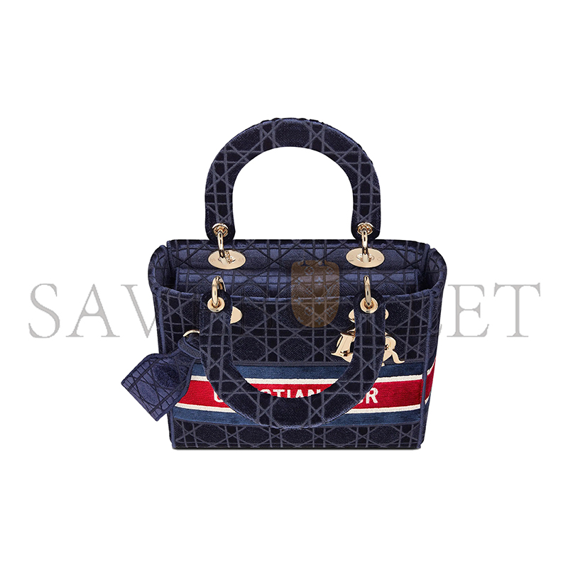 DIOR MEDIUM LADY D-LITE BAG M0565OTHJ-M928 (24*20*11cm)